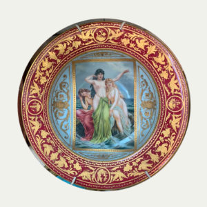 Тарелка Вена 19 век